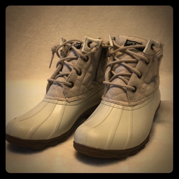 Sperry Waterproof Duck Boots, Insulated Rubber Rain or Snow Boots Women's Size 5 - Picture 4 of 11
